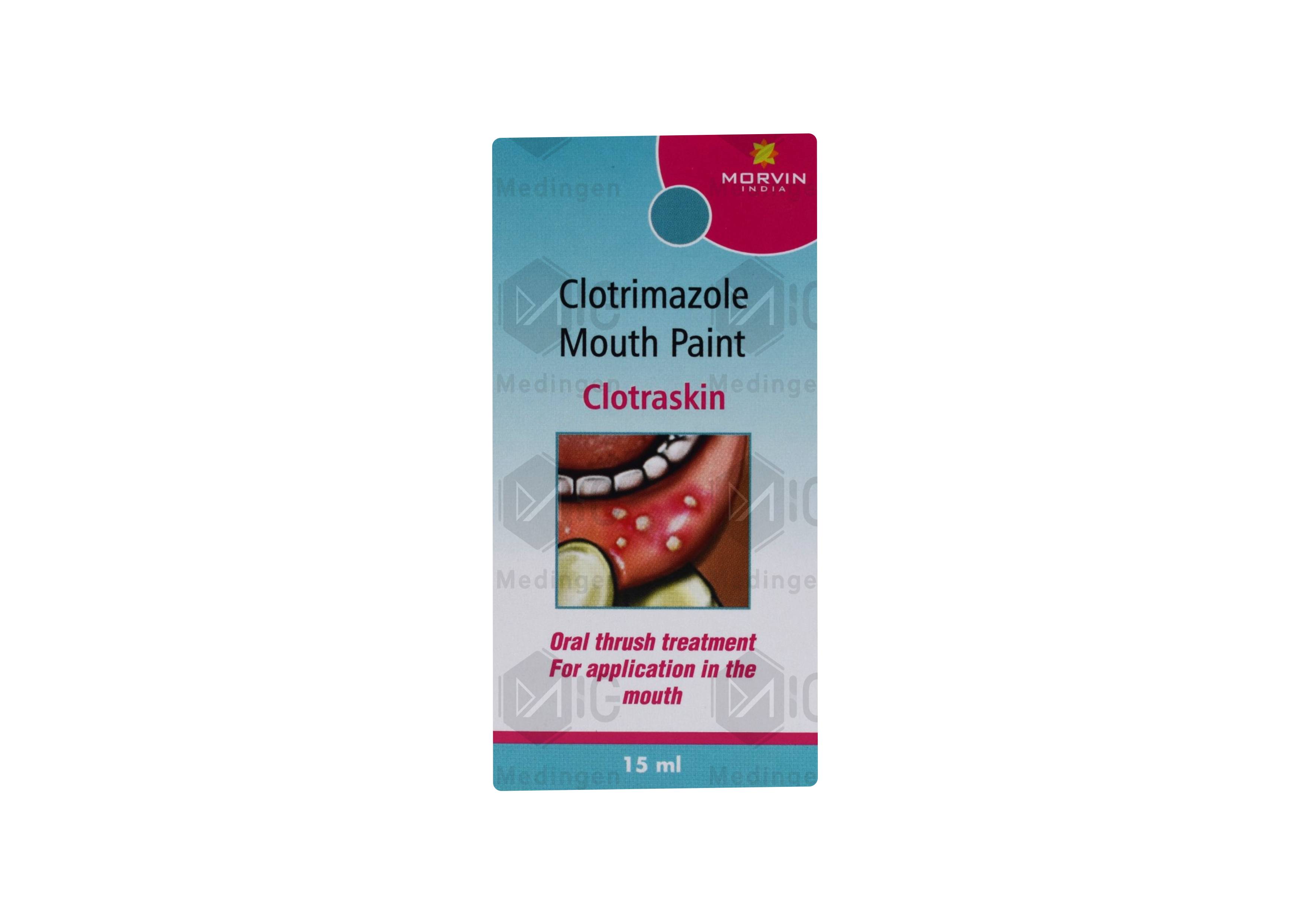 CLOTRASKIN MOUTH PAINT